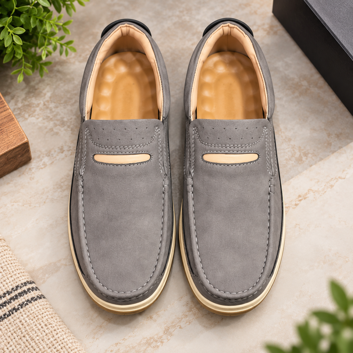Grey Medicated Shoes