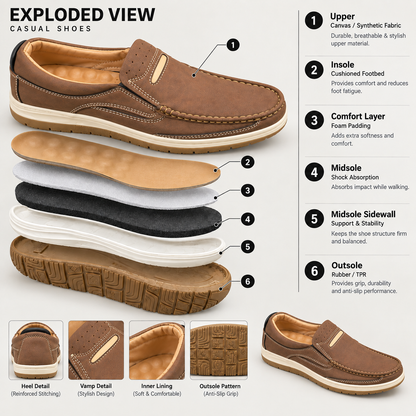 Brown Medicated Shoes