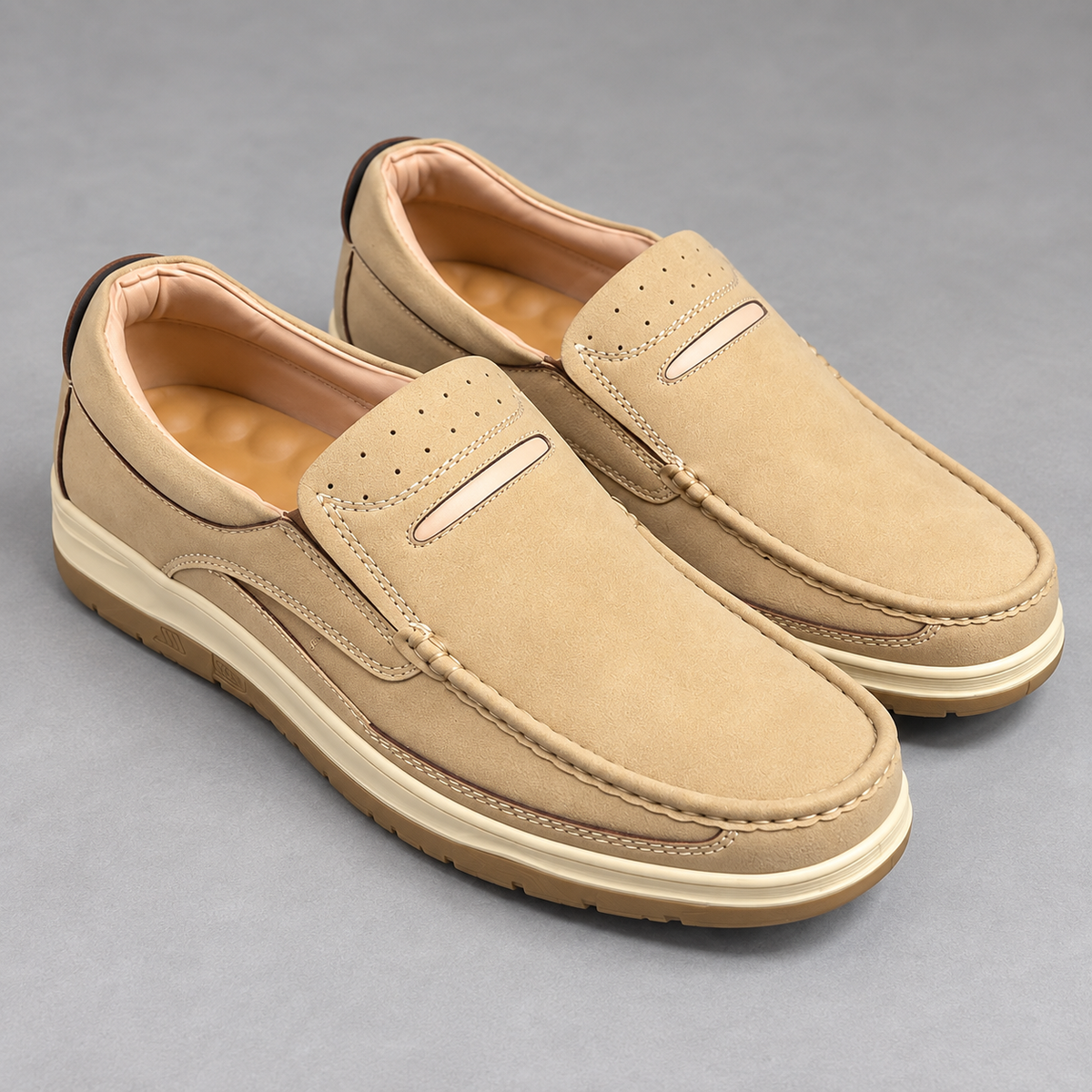Beige Medicated Shoes